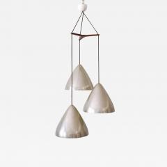 Lisa Johansson Pape Elegant Cascading Pendant Lamp by Lisa Johansson Pape for Orno Finland 1960s - 3244131