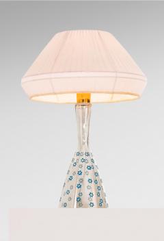 Lisa Johansson Pape Hand Painted Glass Lamp by Lisa Johansson Pape - 3318323