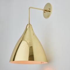 Lisa Johansson Pape Large Lisa Johansson Pape 270 Perforated Brass Wall Lamp - 2991691