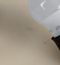 Lisa Johansson Pape Lisa Johansson Pap Brass Opaline Flush mount model 71 116 Orno 1950s - 4384055