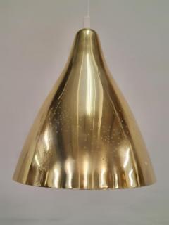 Lisa Johansson Pape Lisa Johansson Pap Perforated Brass Ceiling Pendant model 61 314 Orno 1950s - 3962837