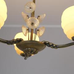 Lisa Johansson Pape Lisa Johansson Pape Beehive and Flowers Ceiling Lamp Orno Karhula 1940s - 4334598