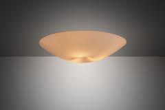 Lisa Johansson Pape Lisa Johansson Pape Brass and Acrylic Ceiling Lamp Finland Mid 20th Century - 4417582