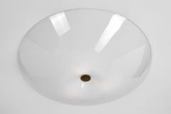 Lisa Johansson Pape Lisa Johansson Pape Brass and Acrylic Ceiling Lamp Finland Mid 20th Century - 4417591