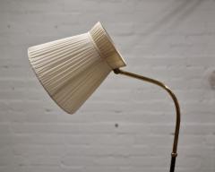 Lisa Johansson Pape Lisa Johansson Pape Floor Lamp Model 2063 in Brass and Fabric Orno 1950s - 4076987