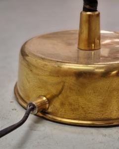 Lisa Johansson Pape Lisa Johansson Pape Floor Lamp Model 2063 in Brass and Fabric Orno 1950s - 4076989