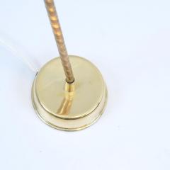 Lisa Johansson Pape Lisa Johansson Pape Floor Lamp Model 30 062 in Green and Brass Orno 1950s - 4450868