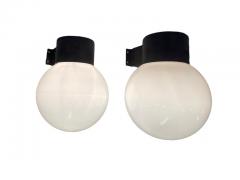 Lisa Johansson Pape Lisa Johansson Pape Pair of Brutalist Outdoor Wall Lamps Model 17 037 Orno 1960 - 3958869