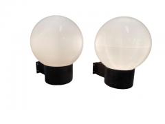 Lisa Johansson Pape Lisa Johansson Pape Pair of Brutalist Outdoor Wall Lamps Model 17 037 Orno 1960 - 3958870