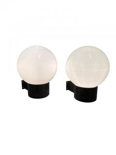 Lisa Johansson Pape Lisa Johansson Pape Pair of Brutalist Outdoor Wall Lamps Model 17 037 Orno 1960 - 3958871