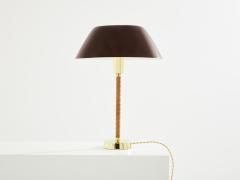 Lisa Johansson Pape Lisa Johansson Pape senator table lamp brass leather 1950 - 4057056