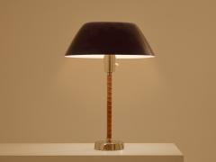 Lisa Johansson Pape Lisa Johansson Pape senator table lamp brass leather 1950 - 4057057