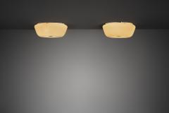 Lisa Johansson Pape Model 1116 Glass Ceiling Lights by Lisa Johansson Pape Finland Mid 20th C  - 4647018