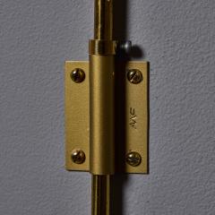 Lisa Johansson Pape Pair of 1950s Brass Plug in Wall Lamps Attributed to Lisa Johansson Pape - 4397869