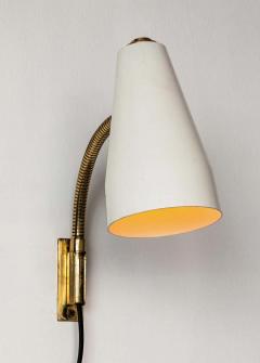 Lisa Johansson Pape Pair of 1950s Lisa Johansson Pape Model 50 056 2 Wall Lights for Stockmann Orno - 1597471