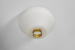 Lisa Johansson Pape Pair of Lisa Johansson Pape 71 164 Ceiling Lights for Orno Finland 1960s - 4174464
