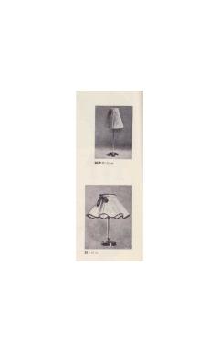 Lisa Johansson Pape Rare 2056 Table Lamp by Lisa Johansson Pape Finland 1950s - 4557240