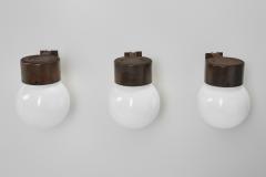 Lisa Johansson Pape Six 17 037 Wall Lamps by Lisa Johansson Pape for Stockmann Orno Finland 1960s - 4338132