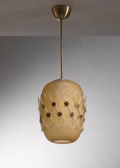 Lisa Johansson Pape Yellow Glass pendant - 2988910