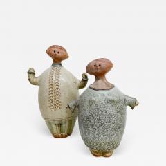 Lisa Larson Scandinavian Ceramic Pottery Figures Attributed to Lisa Larson - 1970845