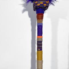 Lise Garrig MAKEBA N 132 Tribal couture original sceptre - 3629428