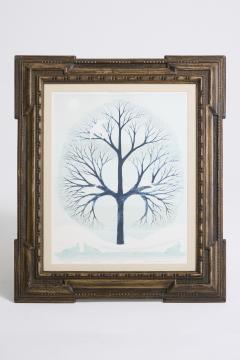 Lithograph by Kerstin Lundberg Stenman 1926 2007  - 4498307