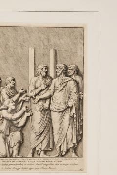 Lithograph of Marcus Aurelius Italy circa 1700 - 3362819