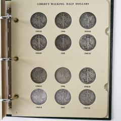 Littleton Liberty Half Dollar Album 57 Coins - 4560105