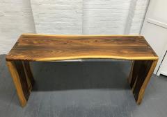 Live Edge Walnut Console Table - 1663839