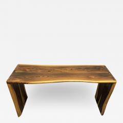 Live Edge Walnut Console Table - 1666302