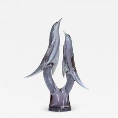 Livio Seguso 1970s Livio Seguso Glass Birds Sculpture - 3333617