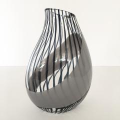 Livio Seguso Livio Seguso Striped Murano Art Glass Vase - 1230270