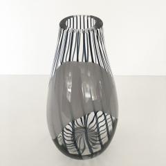 Livio Seguso Livio Seguso Striped Murano Art Glass Vase - 1230271