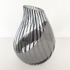 Livio Seguso Livio Seguso Striped Murano Art Glass Vase - 1230272