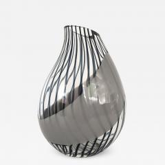 Livio Seguso Livio Seguso Striped Murano Art Glass Vase - 1231086