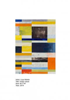 Lloyd Martin Indigo Check - 2205413