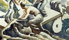 Loading the Wagon by William J Scott American 1870 1940  - 4310933