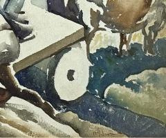 Loading the Wagon by William J Scott American 1870 1940  - 4310934