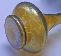Loetz Vase gold and violet iridescence 8 25 C 1900 - 1663001