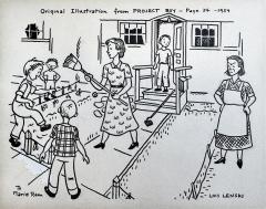 Lois Lenski Project Boy Illustration by Female Illustrator of the Golden Age - 4276753