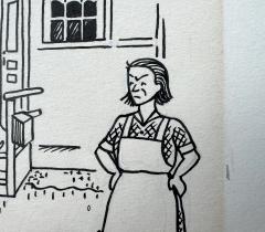 Lois Lenski Project Boy Illustration by Female Illustrator of the Golden Age - 4276756