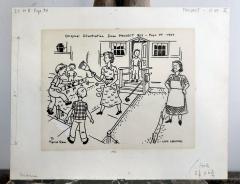 Lois Lenski Project Boy Illustration by Female Illustrator of the Golden Age - 4276761