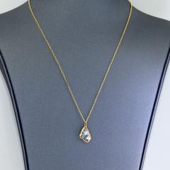 Lola Brooks Lola Brooks 0 97 carat Faceted Diamond Shard Yellow Gold Drop Necklace - 4749263