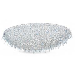 Lolli E Memmoli Italian Aquamarine Crystal Chandelier Ugolino Elliptic - 4342722