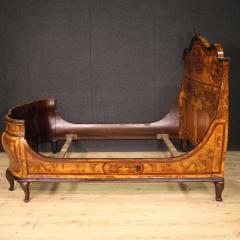 Lombard double bed in Louis XV style from the 20th century - 4224060
