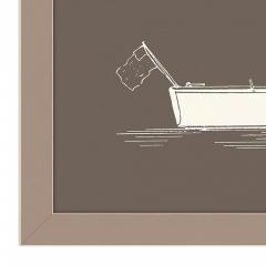 Long Boat II Giclee Art Print - 4515043