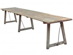 Long Folding Console Table - 3259953
