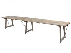 Long Folding Console Table - 3259954