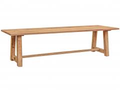 Long Rustic Dining Table - 3704331