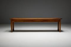 Long Rustic Farmhouse Table France Late 19th Century - 4452183